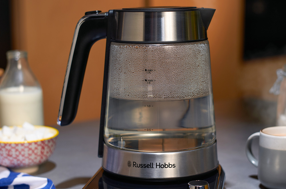 Szklany czajnik energooszczędny