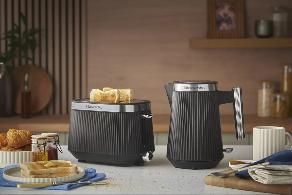 Zestaw śniadaniowy toster + czajnik w stylu retro