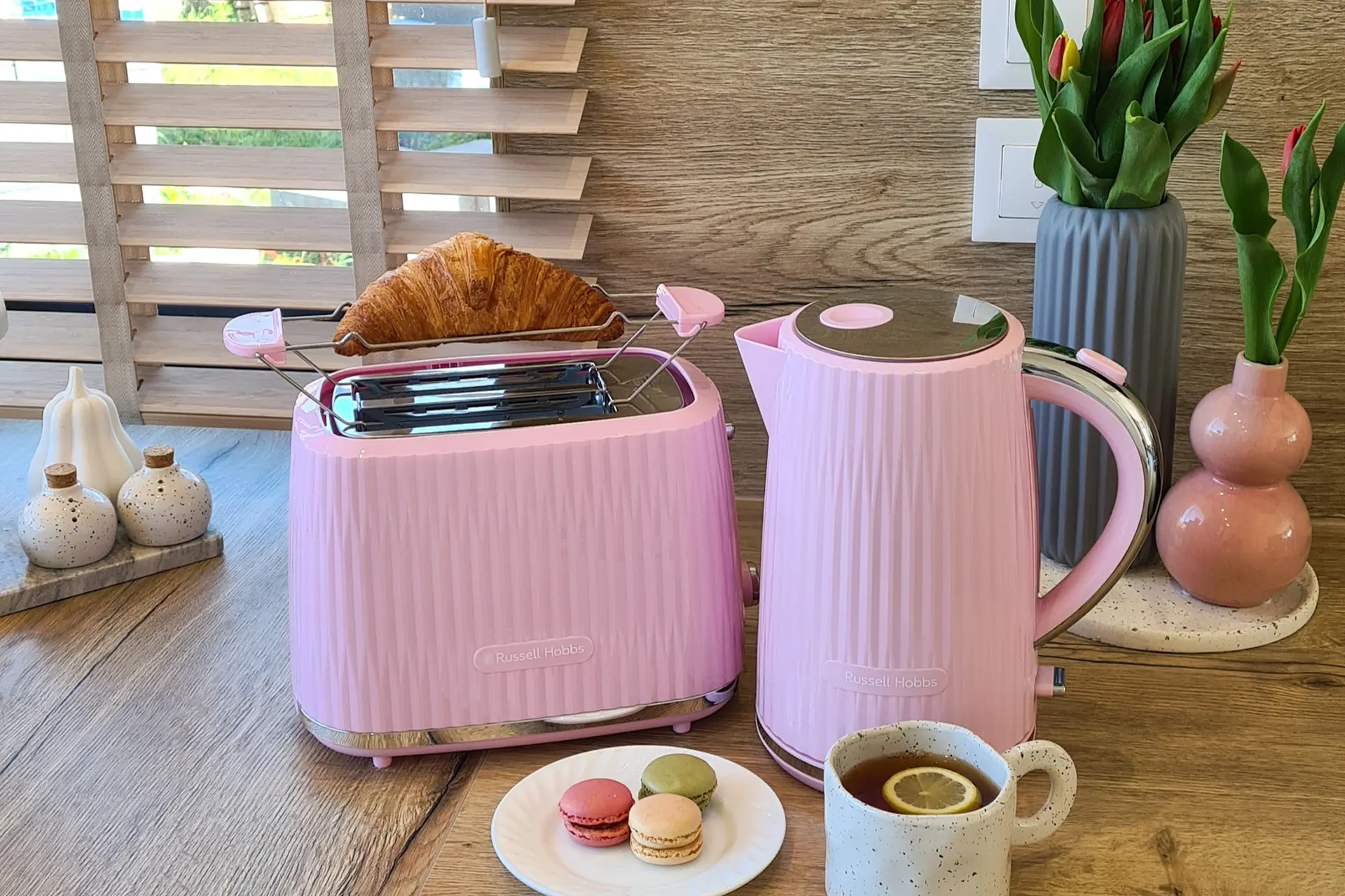 Zestawy śniadaniowe (czajnik+toster na prezent)